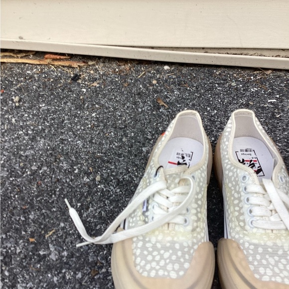 Vans Authentic DX Modular ‘Swap It’ White Dots Mesh Skate Shoes Women's Size 8 - Picture 3 of 7